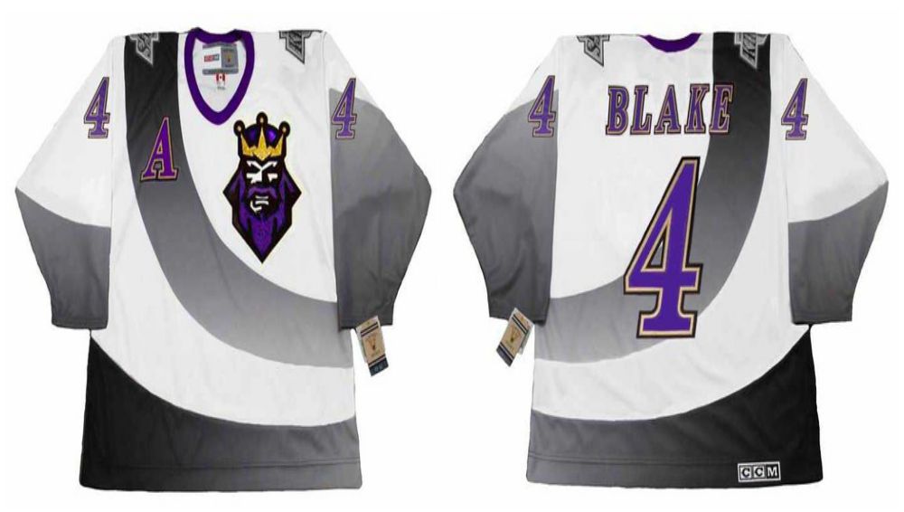 2019 Men Los Angeles Kings 4 Blake White CCM NHL jerseys